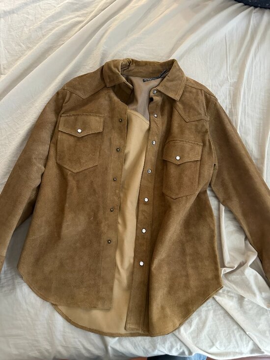 Ralph Lauren Jackets & Blazers - Ralph Lauren RRL Willett suede shirt jacket Size XS (Women)